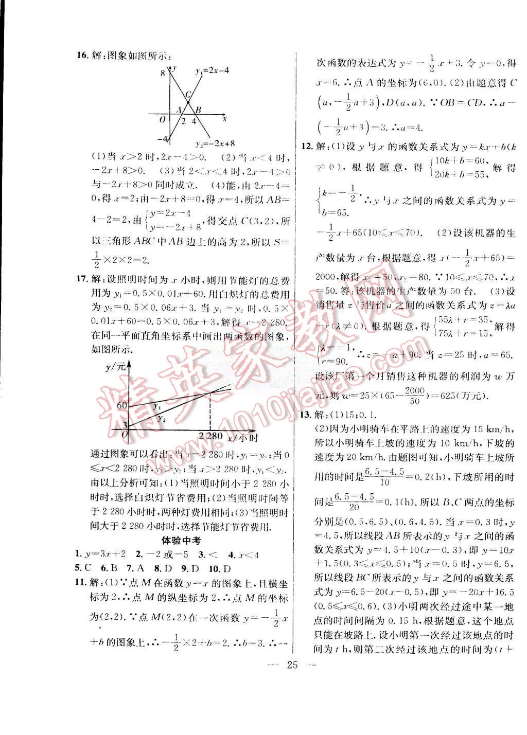 2015年暑假总动员八年级数学人教版合肥工业大学出版社 第9页