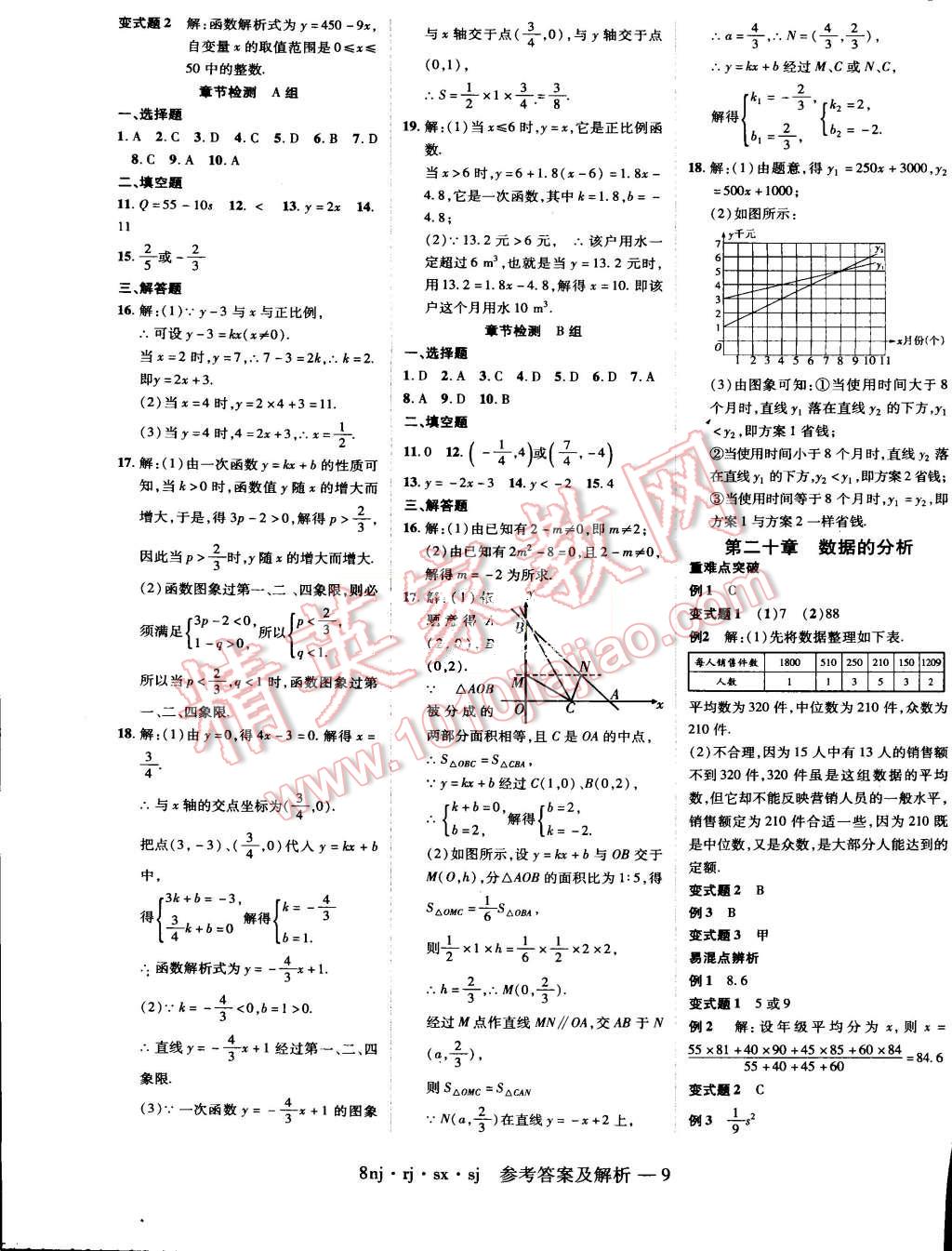 2015年金象教育U計劃學(xué)期系統(tǒng)復(fù)習(xí)暑假作業(yè)八年級數(shù)學(xué)人教版 第5頁