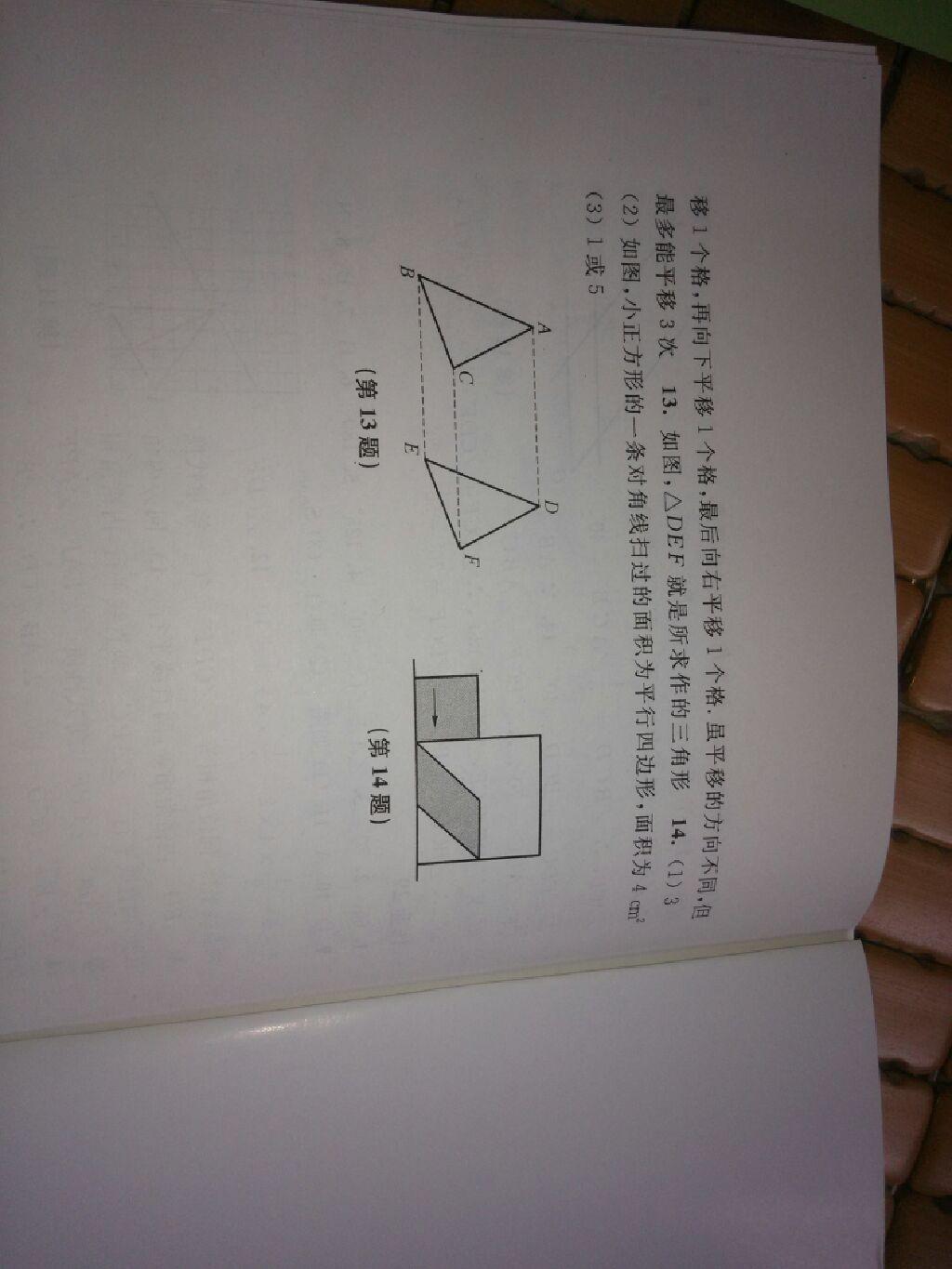 2015年数学暑假作业七年级沪科版 第11页