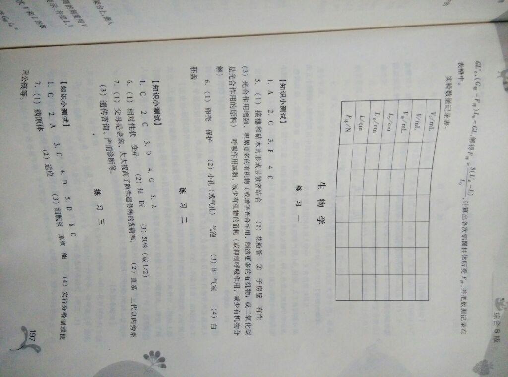 2015年新課程暑假作業(yè)本八年級(jí)綜合B版山西教育出版社 第17頁