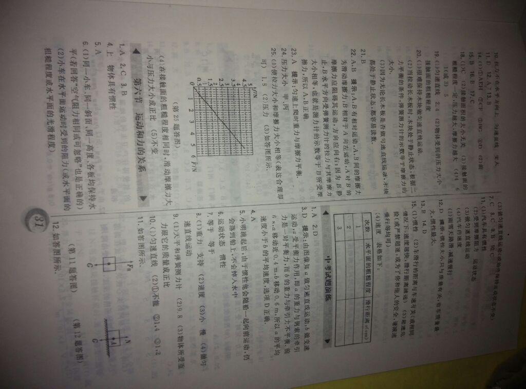 2014年北大綠卡八年級物理上冊北師課改版 第7頁