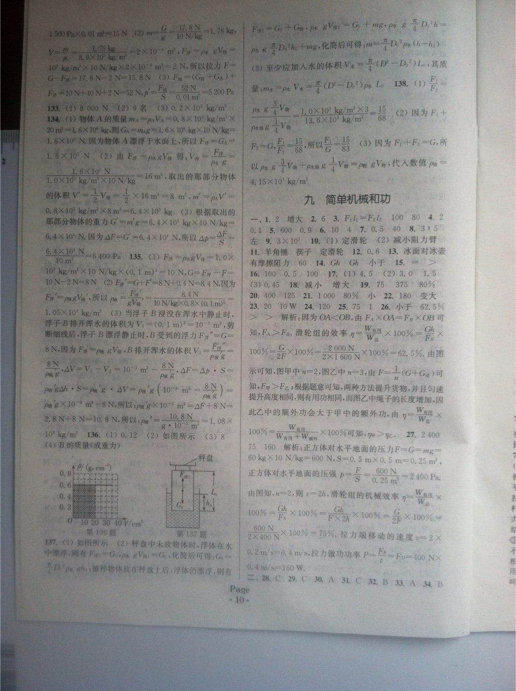 通城學(xué)典全國中國實(shí)體分類精粹物理 第10頁