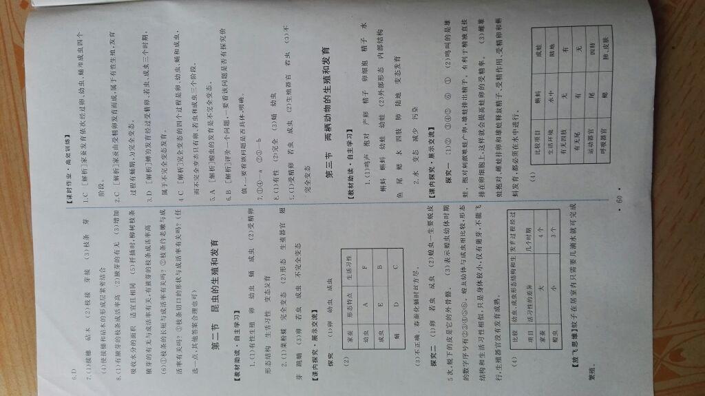 2015年能力培養(yǎng)與測試八年級(jí)生物學(xué)下冊(cè)人教版 第2頁