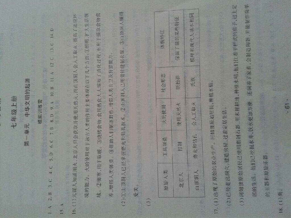 2015年學(xué)年總復(fù)習(xí)暑假訓(xùn)練營七年級(jí)歷史人教版 第1頁