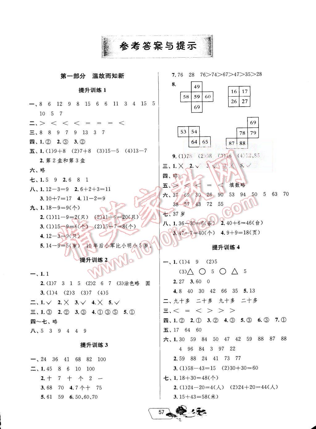 2015年快樂暑假一年級數(shù)學蘇教版江蘇人民出版社 第1頁