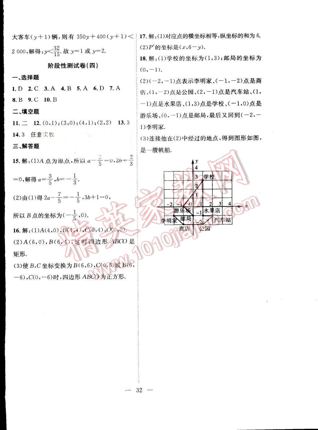 2015年暑假總動(dòng)員七年級(jí)數(shù)學(xué)滬科版合肥工業(yè)大學(xué)出版社 第16頁