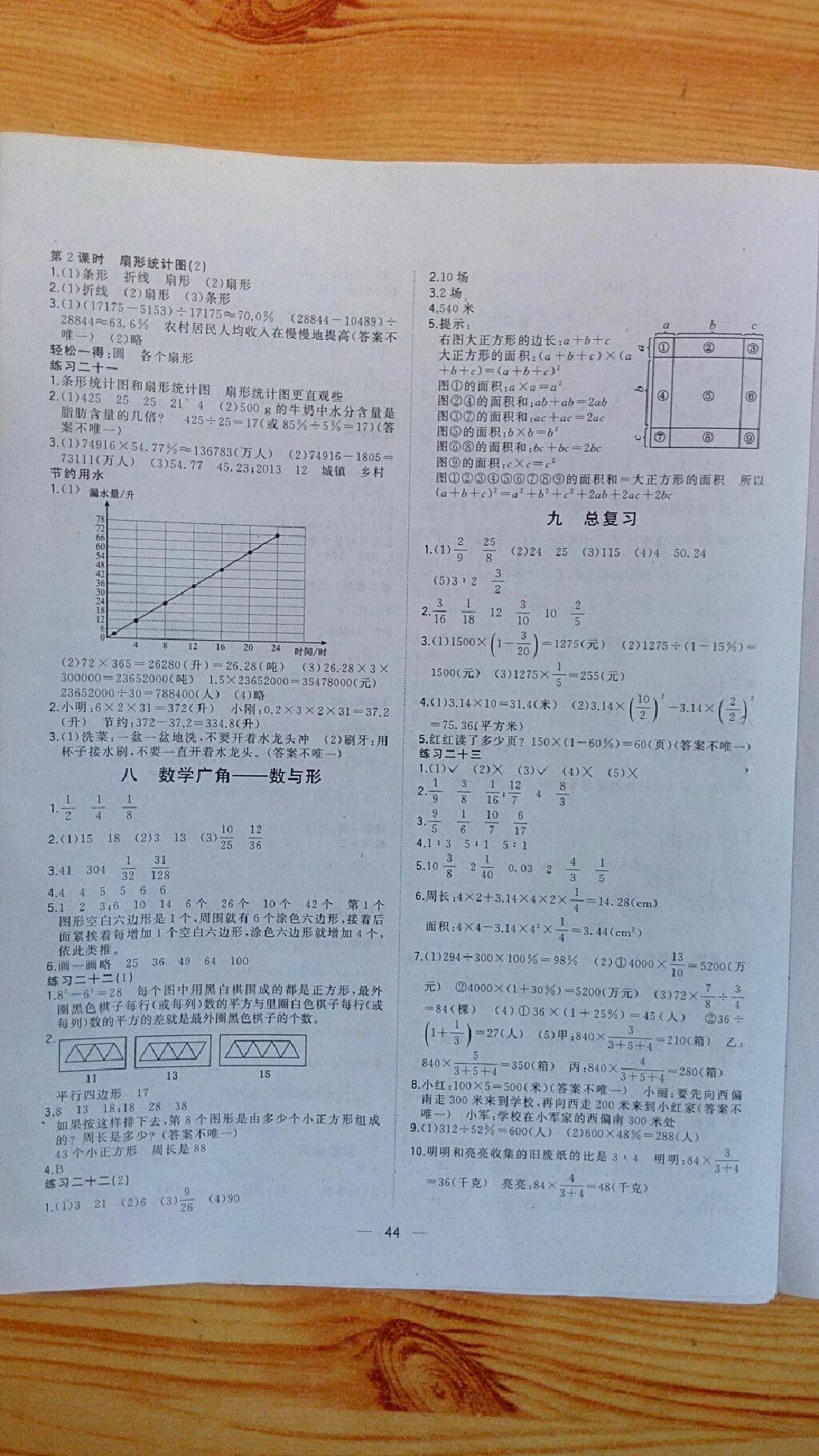 課課優(yōu)課堂小作業(yè)六年級(jí)數(shù)學(xué)上冊(cè)人教版 第8頁(yè)