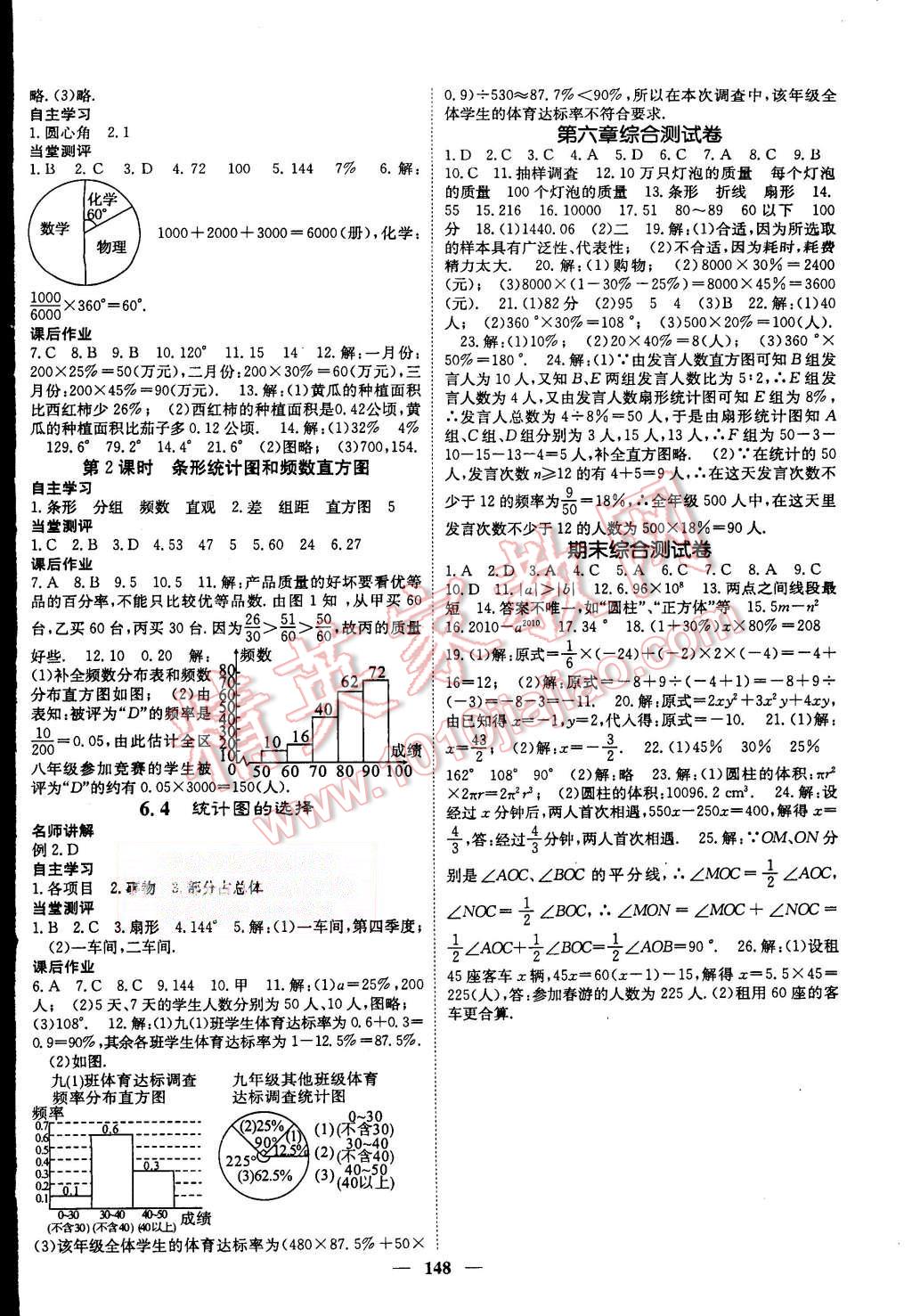 2015年課堂點睛七年級數(shù)學(xué)上冊北師大版 第12頁