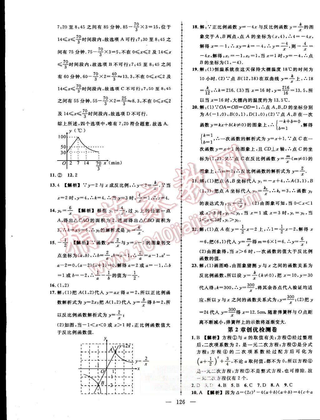 2015年黄冈创优作业导学练九年级数学上册湘教版 第23页