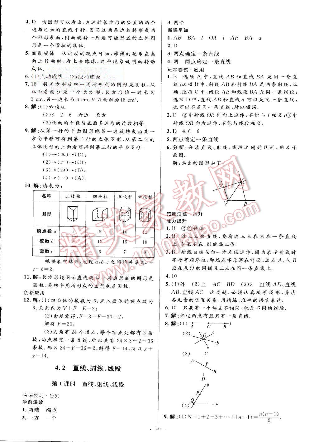 2015年初中同步测控优化设计七年级数学上册人教版 第23页