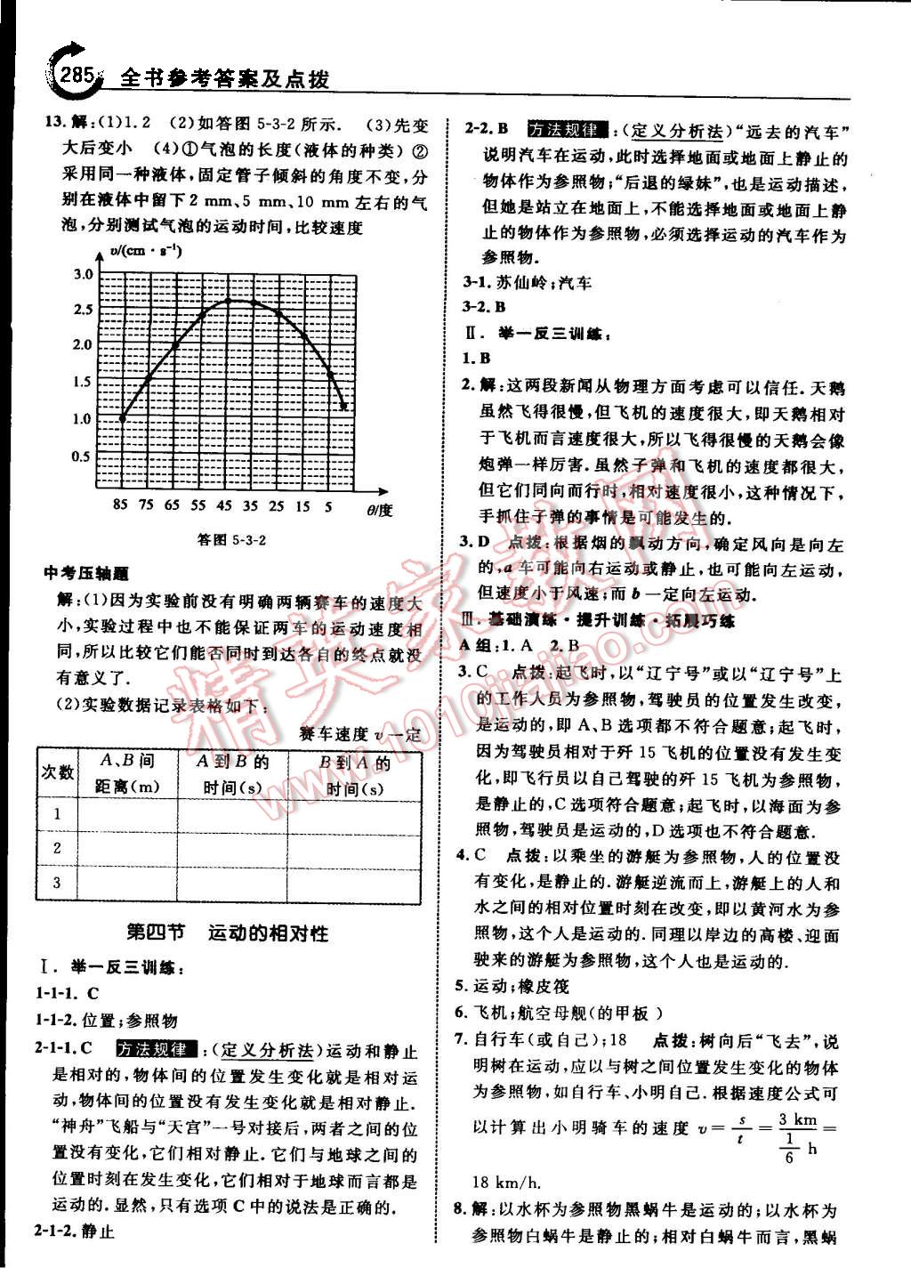 2015年特高級(jí)教師點(diǎn)撥八年級(jí)物理上冊(cè)蘇科版 第39頁