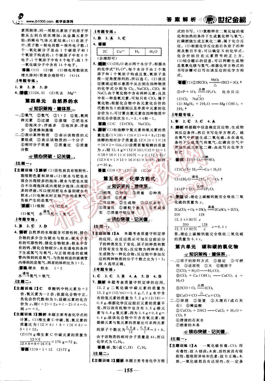 2015年世紀(jì)金榜金榜學(xué)案九年級化學(xué)上冊人教版 第16頁