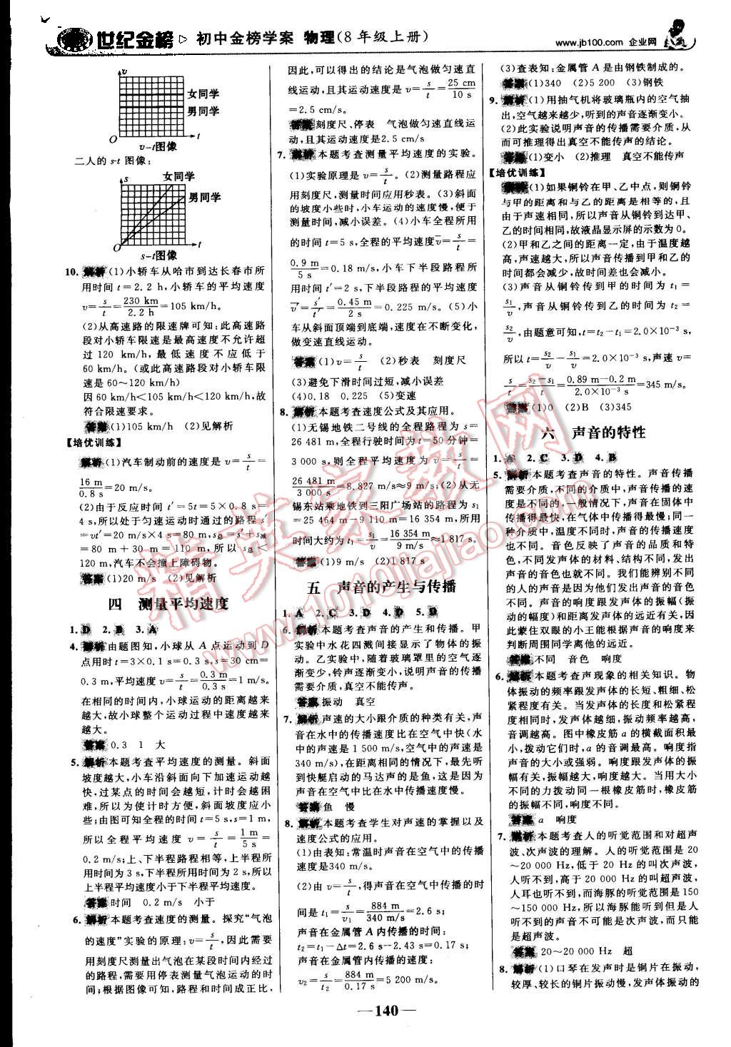 2015年世紀(jì)金榜金榜學(xué)案八年級(jí)物理上冊(cè)人教版 第17頁(yè)