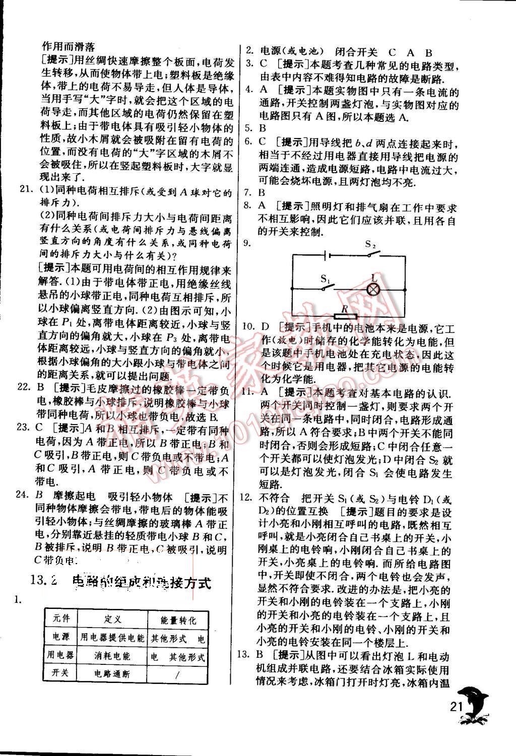 2015年實驗班提優(yōu)訓練九年級物理上冊滬粵版 第23頁