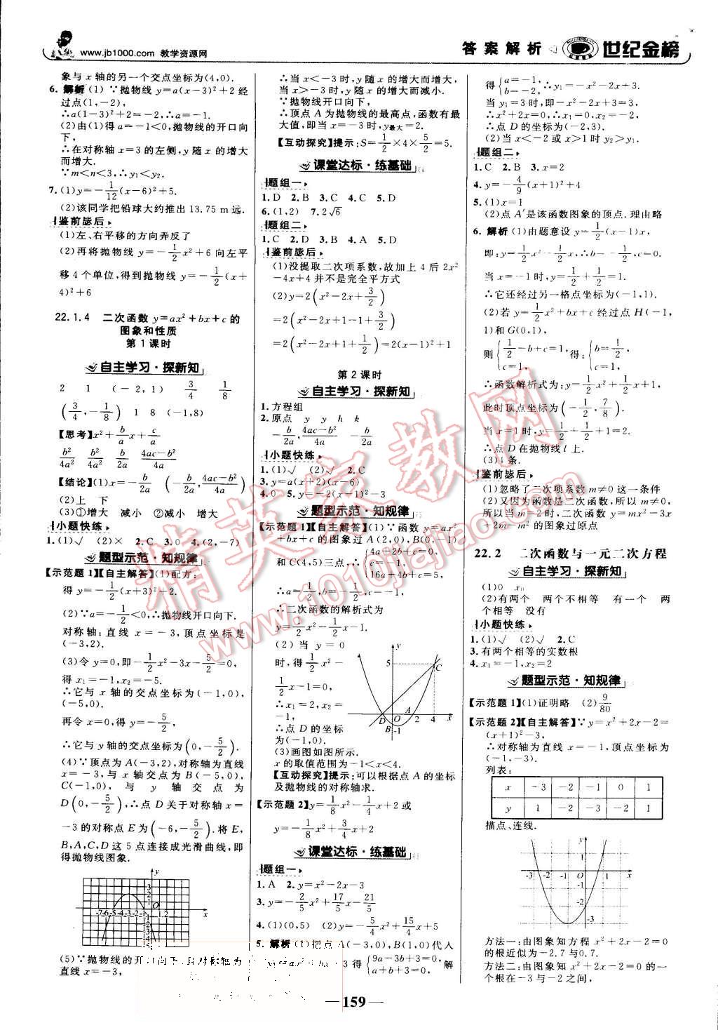 2015年世紀(jì)金榜金榜學(xué)案九年級(jí)數(shù)學(xué)上冊(cè)人教版 第4頁(yè)