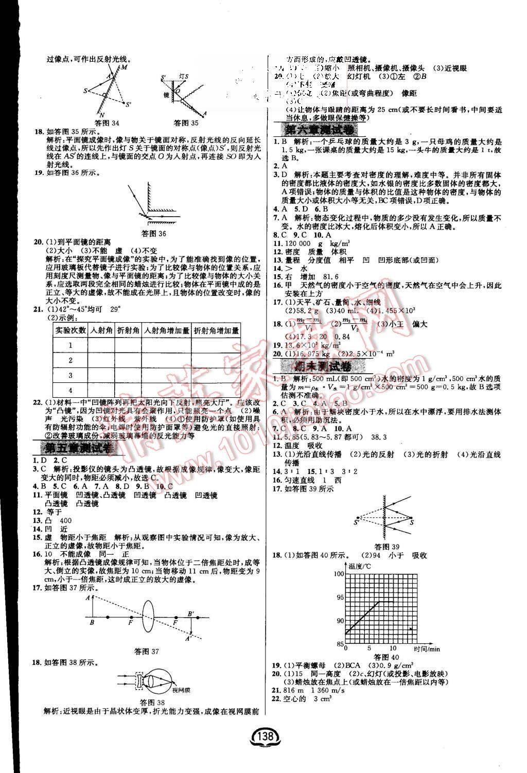 2015年钟书金牌新教材全练八年级物理上册人教版 第16页