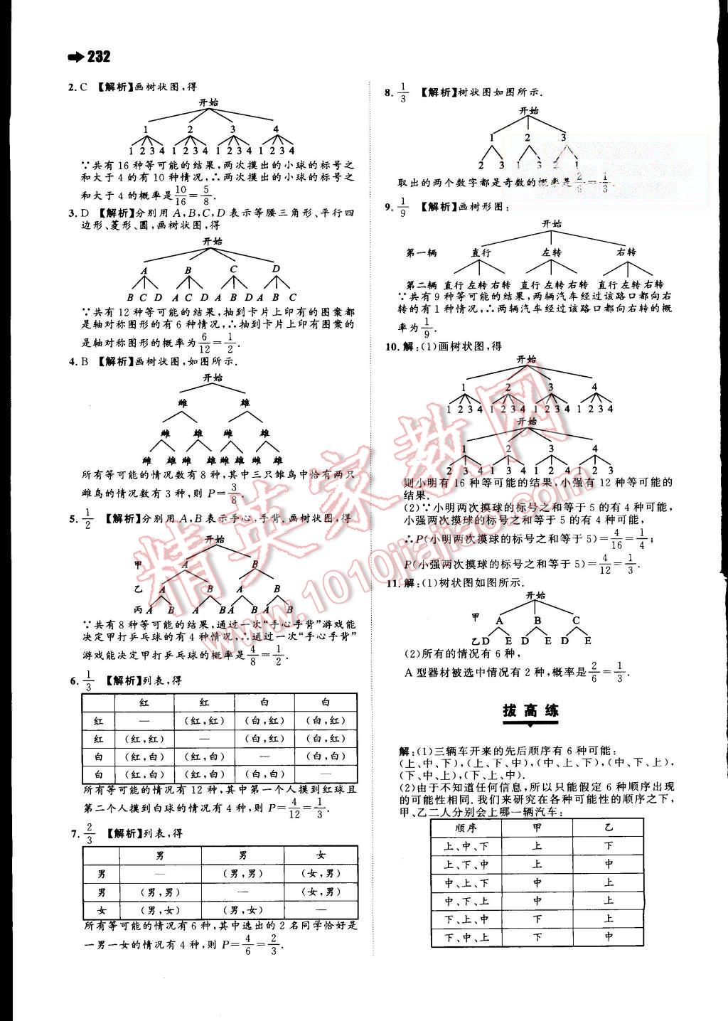 2015年一本九年級數(shù)學(xué)全一冊人教版 第42頁