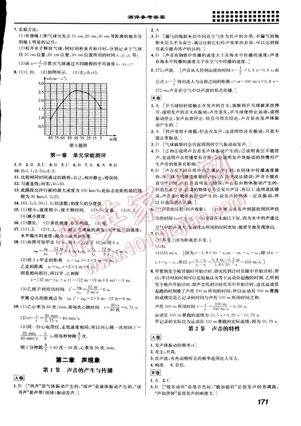 2015年重難點手冊八年級物理上冊人教版 第2頁