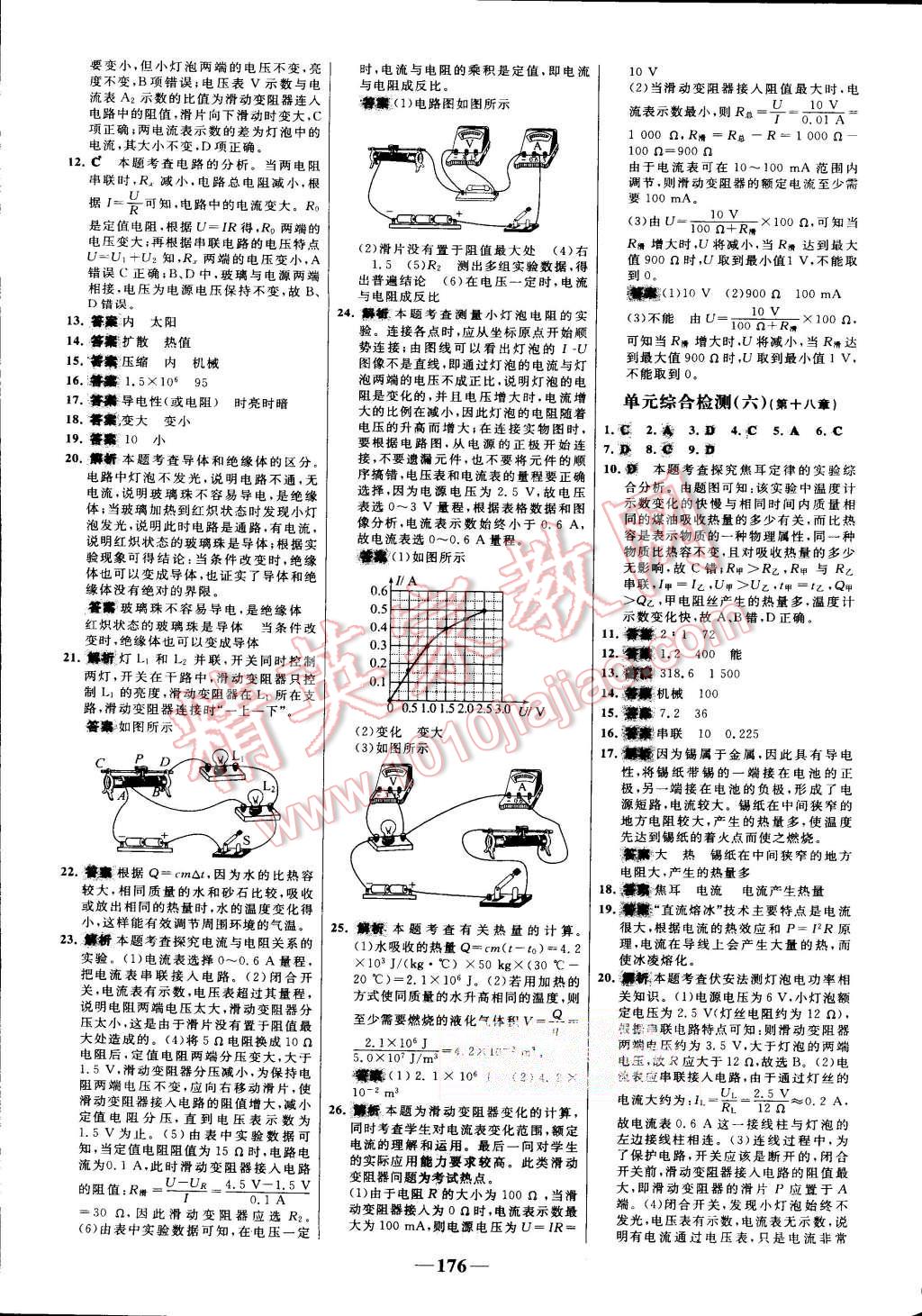 2015年世紀金榜百練百勝九年級物理全一冊人教版 第22頁