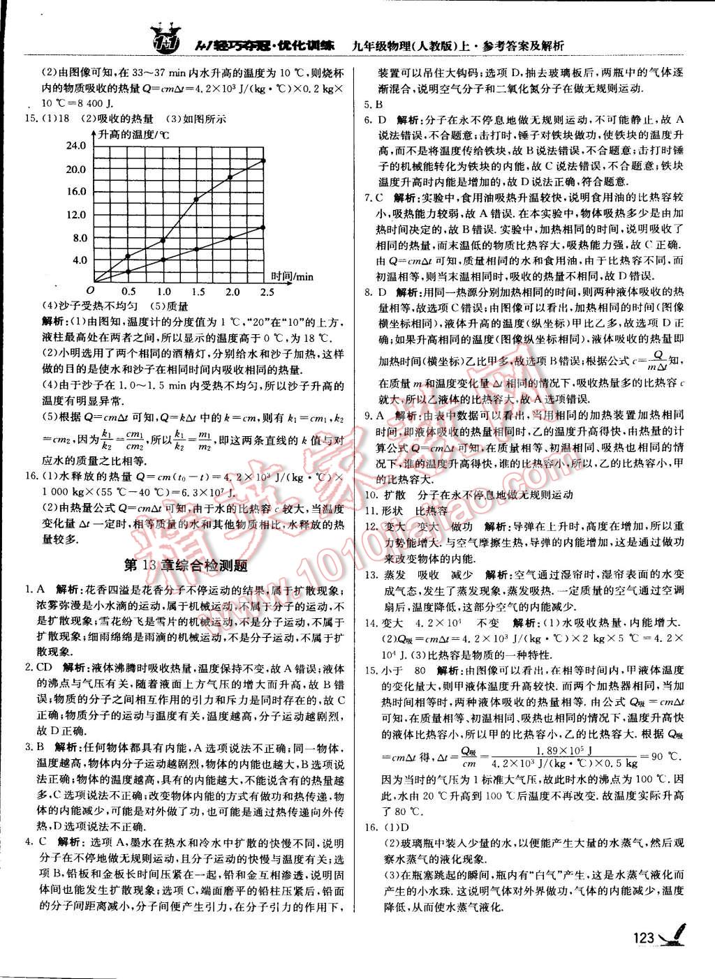 2015年1加1轻巧夺冠优化训练九年级物理上册人教版银版 第4页