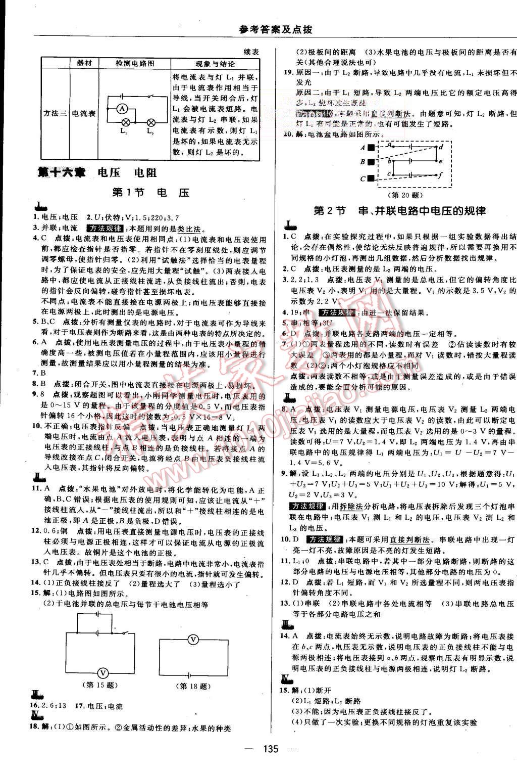 2015年綜合應(yīng)用創(chuàng)新題典中點(diǎn)九年級(jí)物理上冊(cè)人教版 第13頁