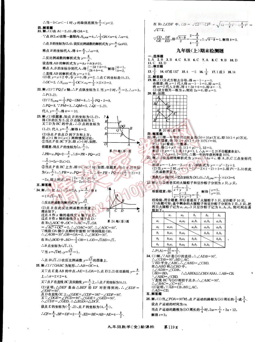 2015年百所名校精點試題九年級數(shù)學(xué)全一冊人教版 第15頁