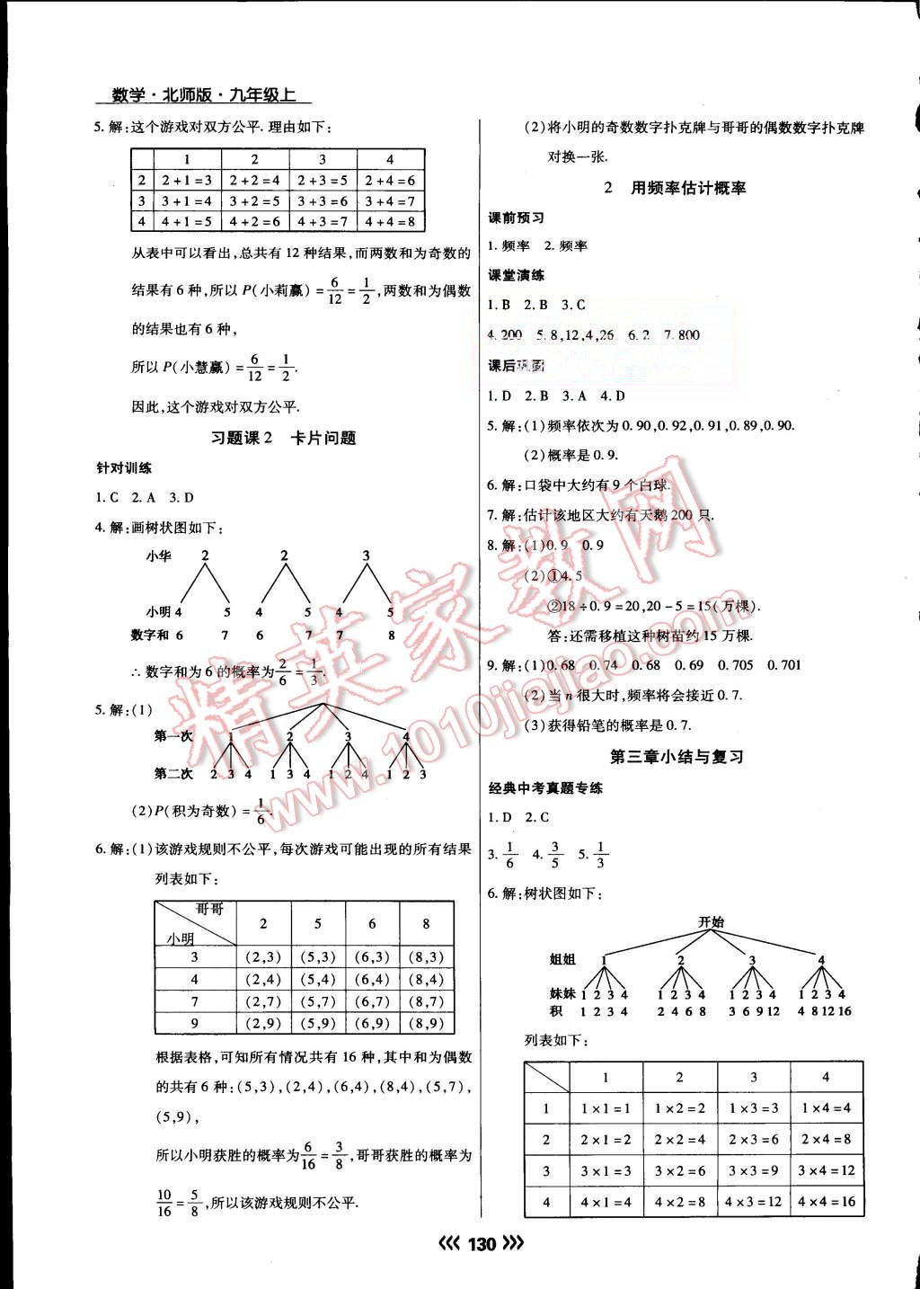 2015年學(xué)升同步練測(cè)九年級(jí)數(shù)學(xué)上冊(cè)北師大版 第14頁