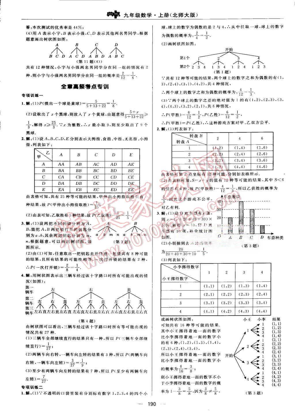 2015年綜合應(yīng)用創(chuàng)新題典中點(diǎn)九年級(jí)數(shù)學(xué)上冊(cè)北師大版 第27頁(yè)