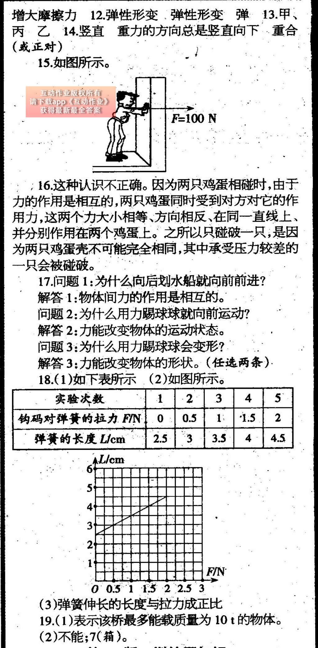 2015年學(xué)習(xí)報快樂暑假八年級物理 參考答案第11頁