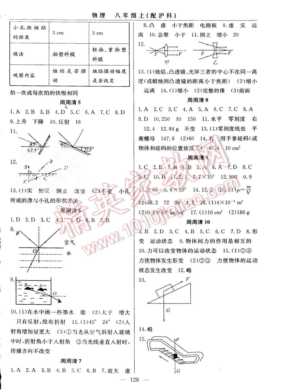 2015年四清導(dǎo)航八年級(jí)物理上冊(cè)滬科版 第10頁(yè)