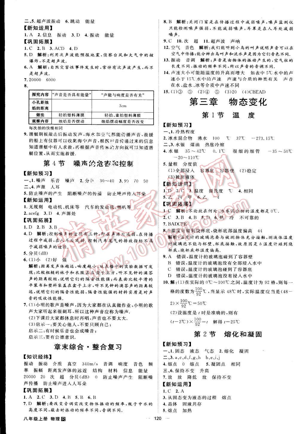 2015年练出好成绩八年级物理上册人教版 第3页