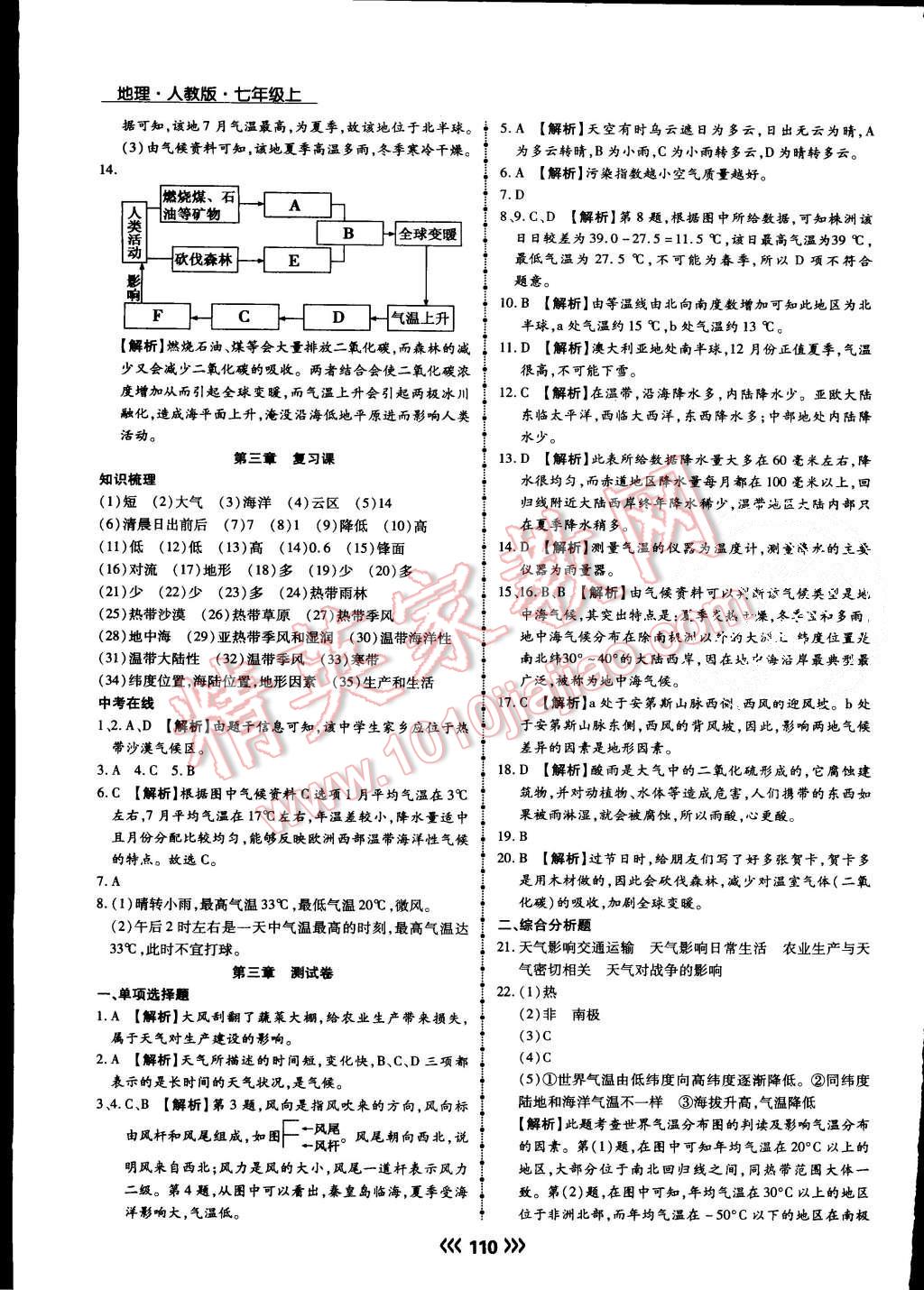 2015年學升同步練測七年級地理上冊人教版 第10頁