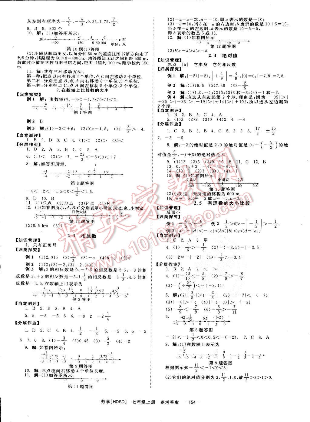 2015年全效學(xué)習(xí)七年級(jí)數(shù)學(xué)上冊(cè)華師大版 第2頁