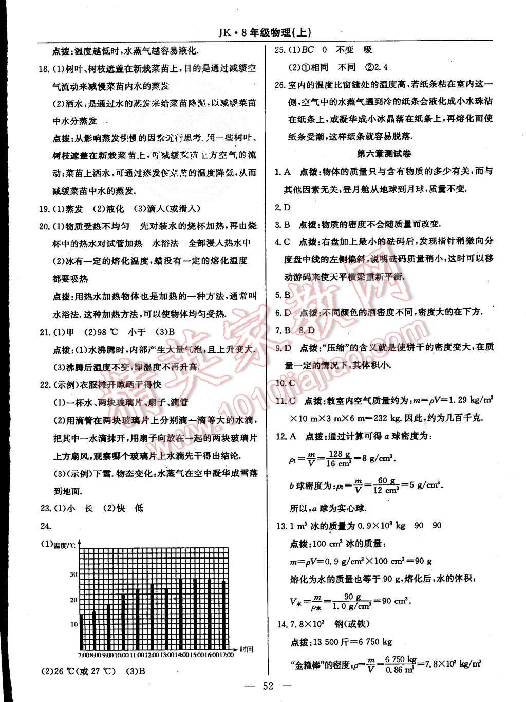 2015年高效通教材精析精練八年級(jí)物理上冊(cè)教科版 第20頁(yè)