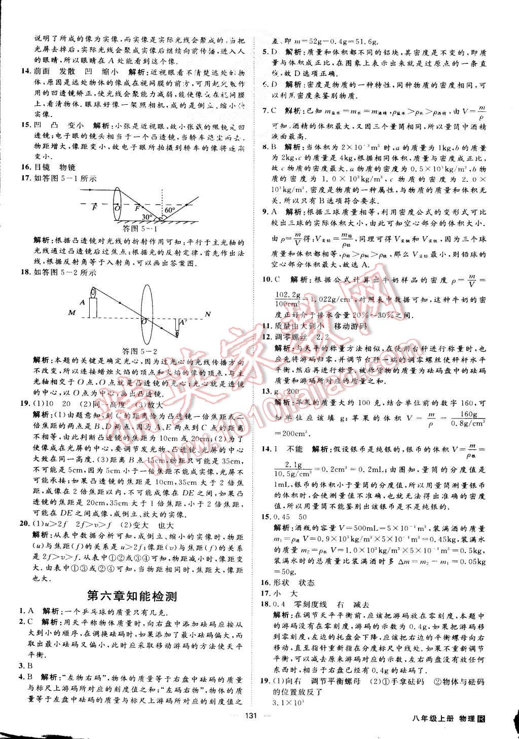 2015年練出好成績八年級(jí)物理上冊(cè)人教版 第14頁