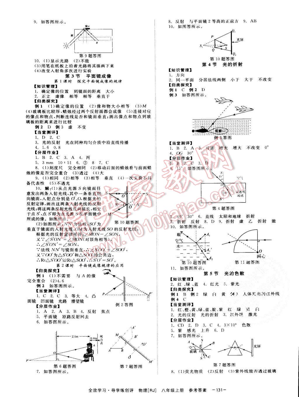 2015年全效學(xué)習(xí)八年級(jí)物理上冊(cè)人教版 第5頁(yè)