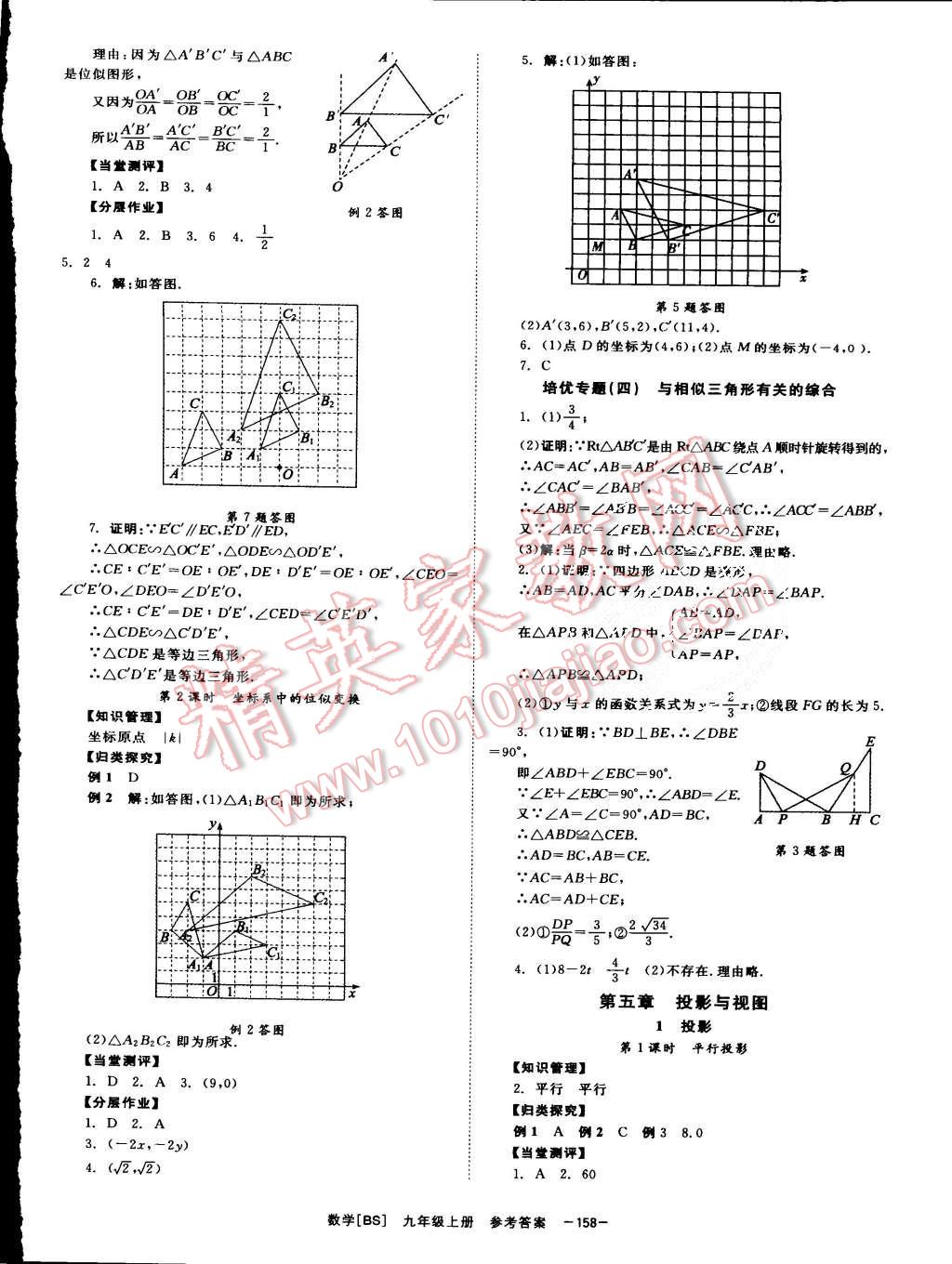 2015年全效學(xué)習(xí)九年級(jí)數(shù)學(xué)上冊(cè)北師大版 第18頁(yè)