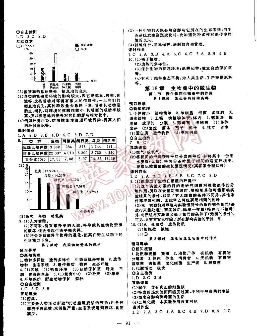 2015年探究在線高效課堂八年級生物上冊北師大版 第4頁