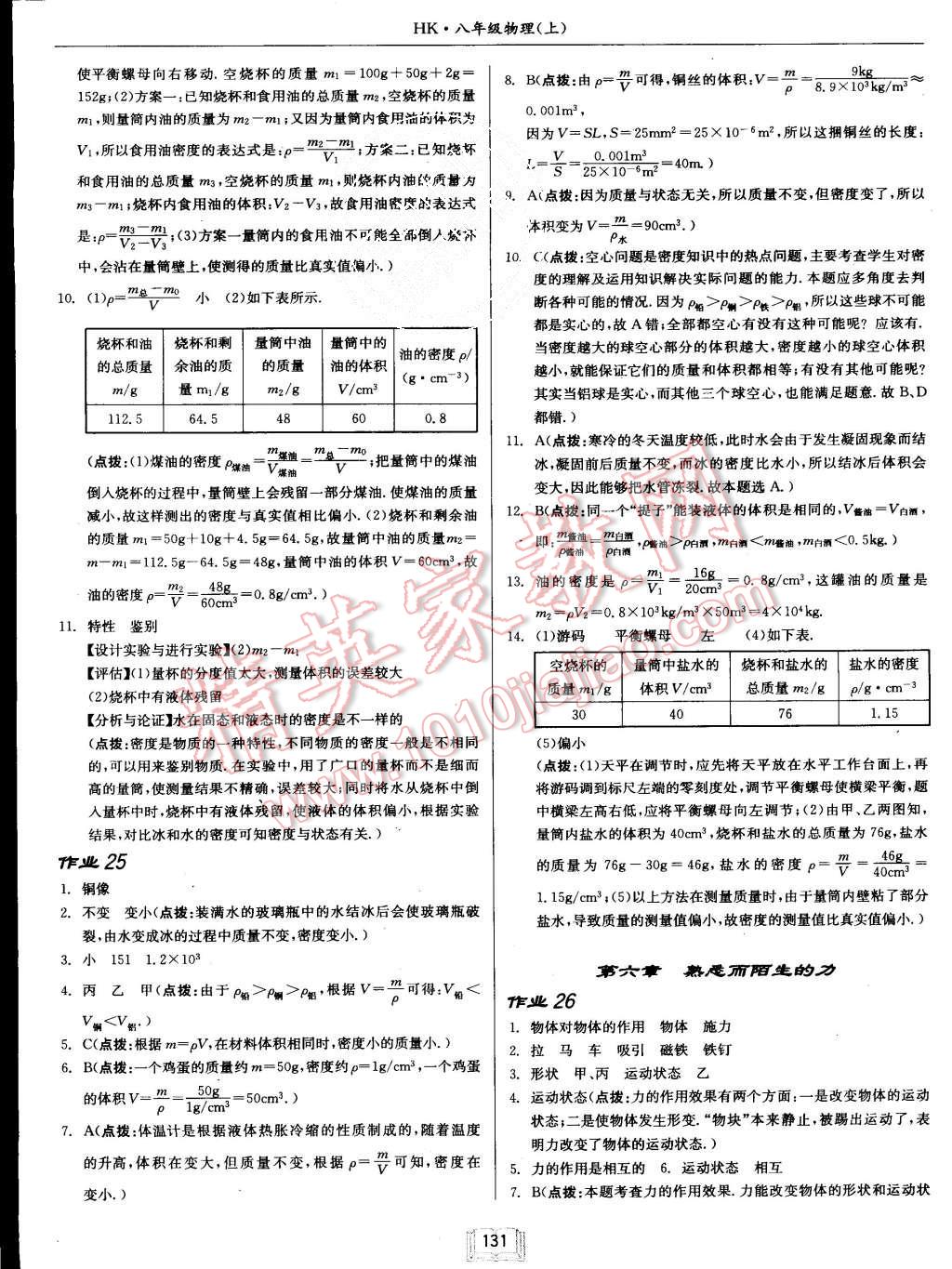 2015年啟東中學(xué)作業(yè)本八年級(jí)物理上冊(cè)滬科版 第15頁