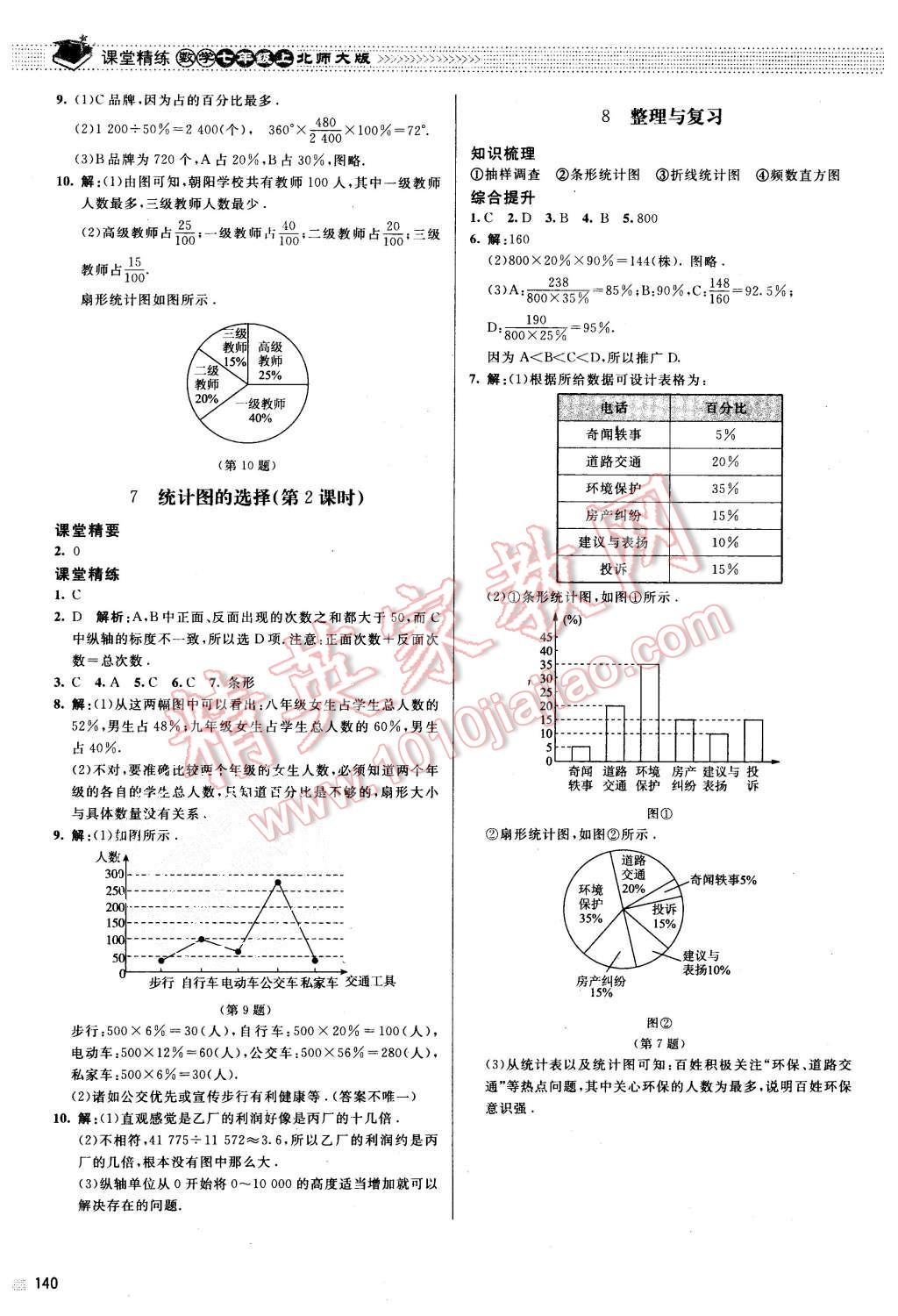 2015年课堂精练七年级数学上册北师大版 第21页