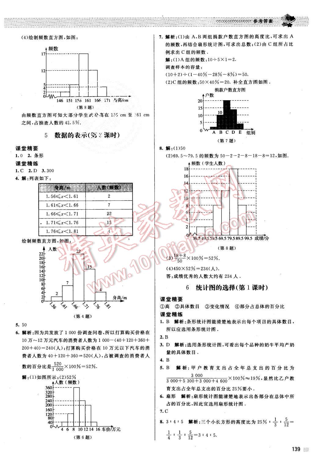 2015年课堂精练七年级数学上册北师大版 第20页