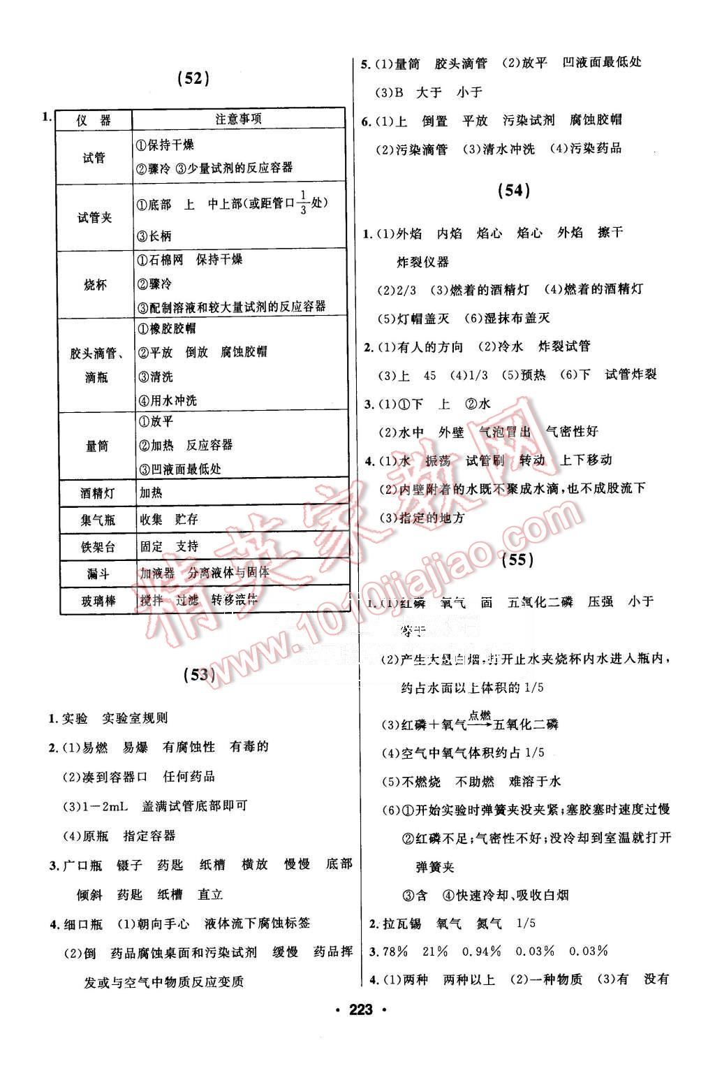 2015年試題優(yōu)化課堂同步九年級化學上冊人教版 第13頁