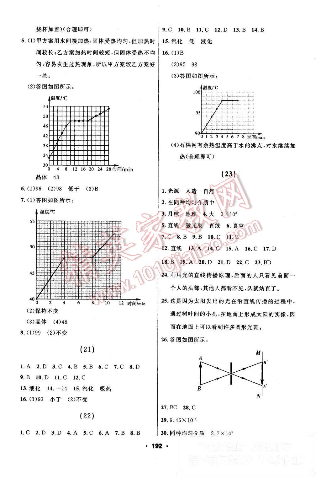 2015年试题优化课堂同步八年级物理上册人教版 第6页