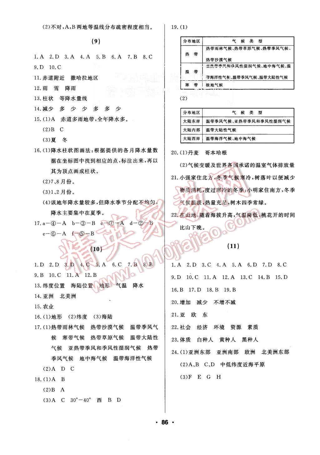 2015年試題優(yōu)化課堂同步七年級地理上冊人教版 第4頁