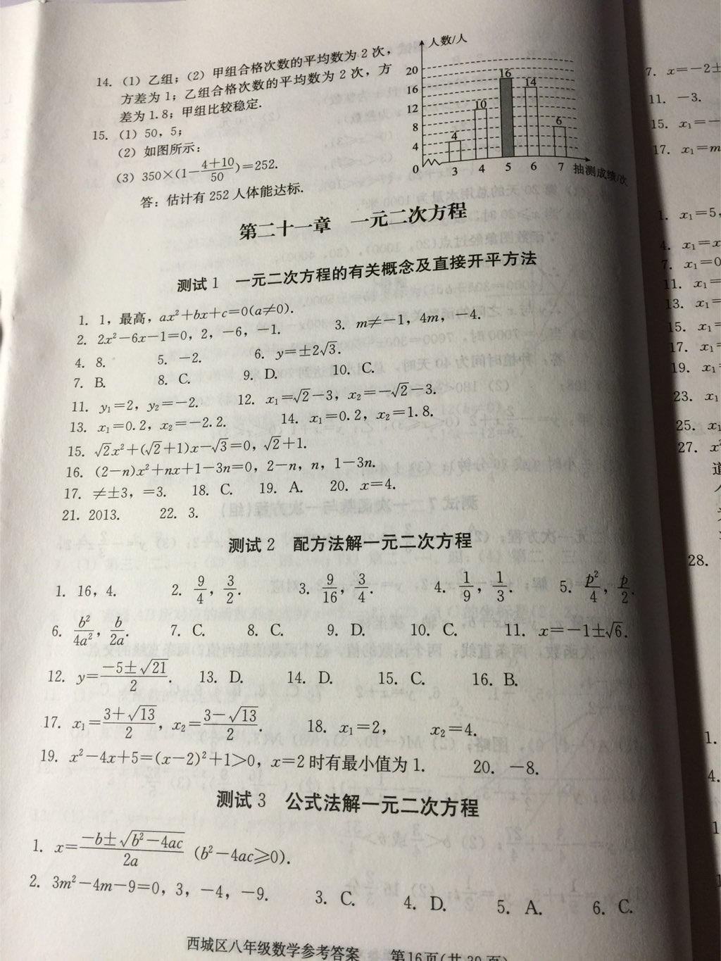 2014年学习探究诊断八年级数学下册人教版 第58页