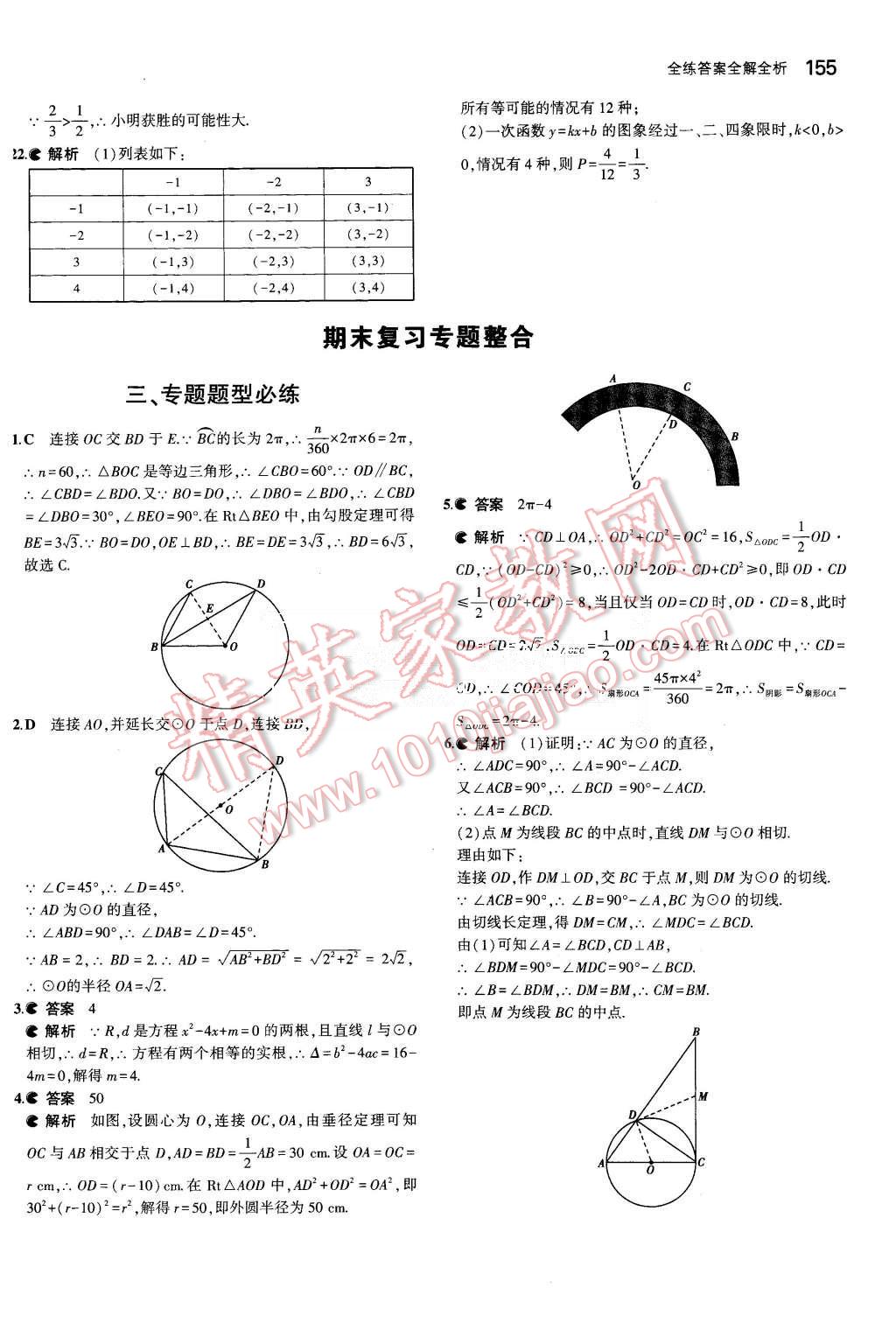 2015年5年中考3年模擬初中數(shù)學(xué)九年級(jí)上冊(cè)人教版 第45頁(yè)