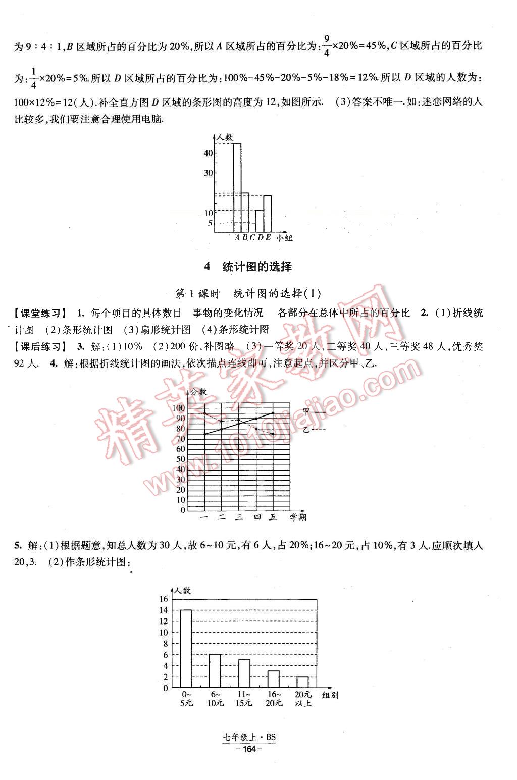 2015年經綸學典新課時作業(yè)七年級數(shù)學上冊北師大版 第18頁