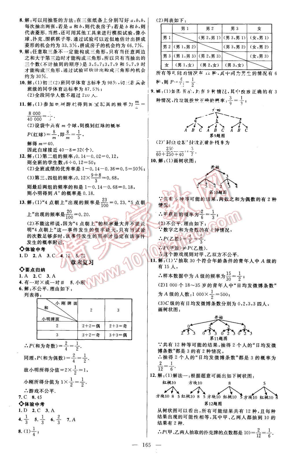 2015年細(xì)解巧練九年級(jí)數(shù)學(xué)上冊(cè)北師大版 第8頁(yè)