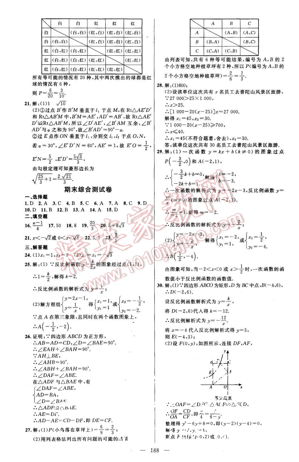 2015年細(xì)解巧練九年級數(shù)學(xué)上冊北師大版 第31頁