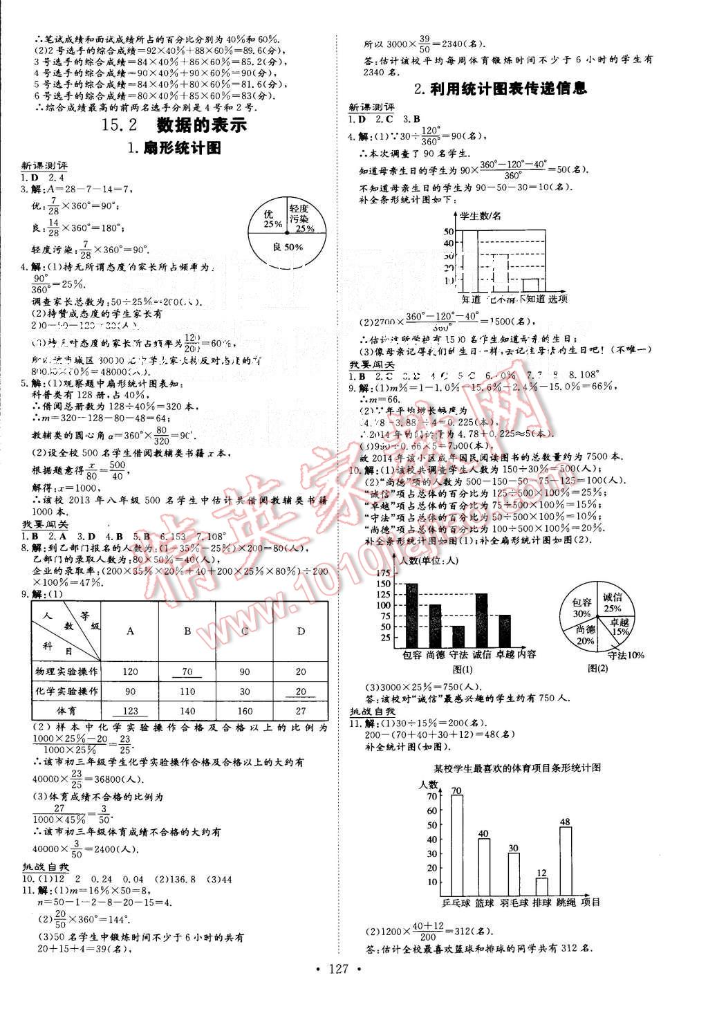 2015年A加練案課時作業(yè)本八年級數(shù)學上冊華師大版 第15頁